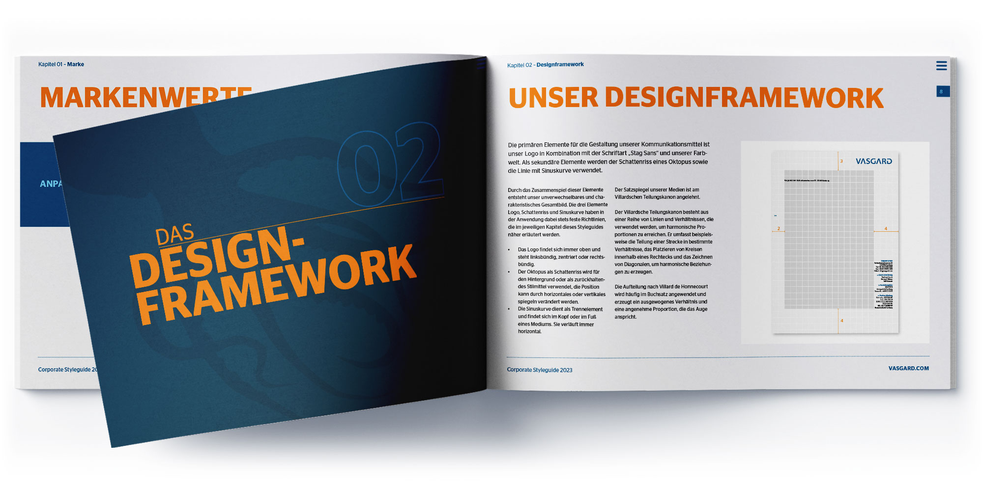 Vasgard-Corporate-Design-Manual-Designframework Viistenkarten Rechtsanwälte WLK