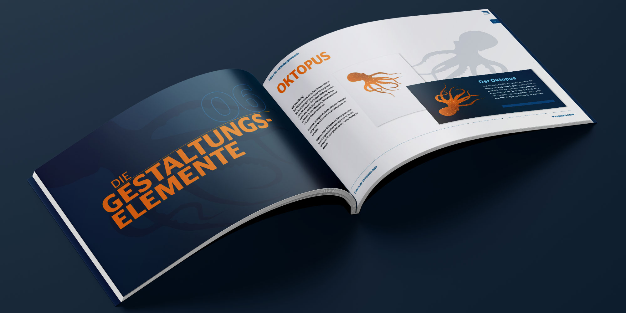 Vasgard-Corporate-Design-Manual-Gestaltungselemente Homepage Rechtsanwälte WLK