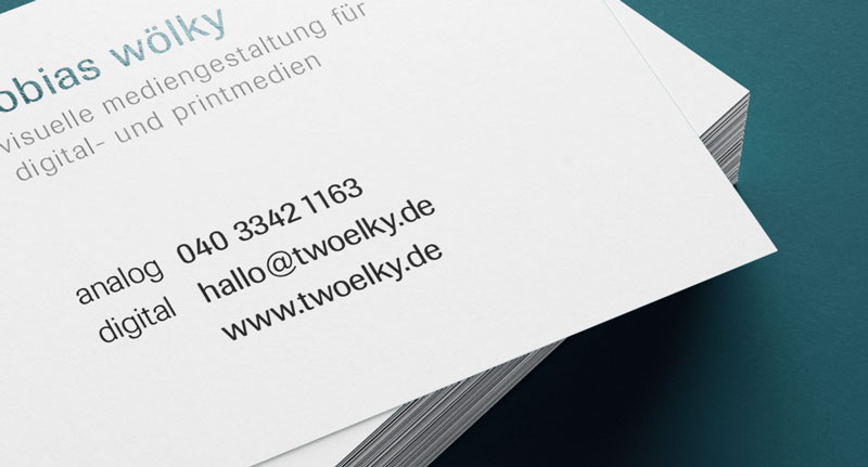 Visitenkarten Visuelle Gestaltung Visitenkarten Visuelle Gestaltung